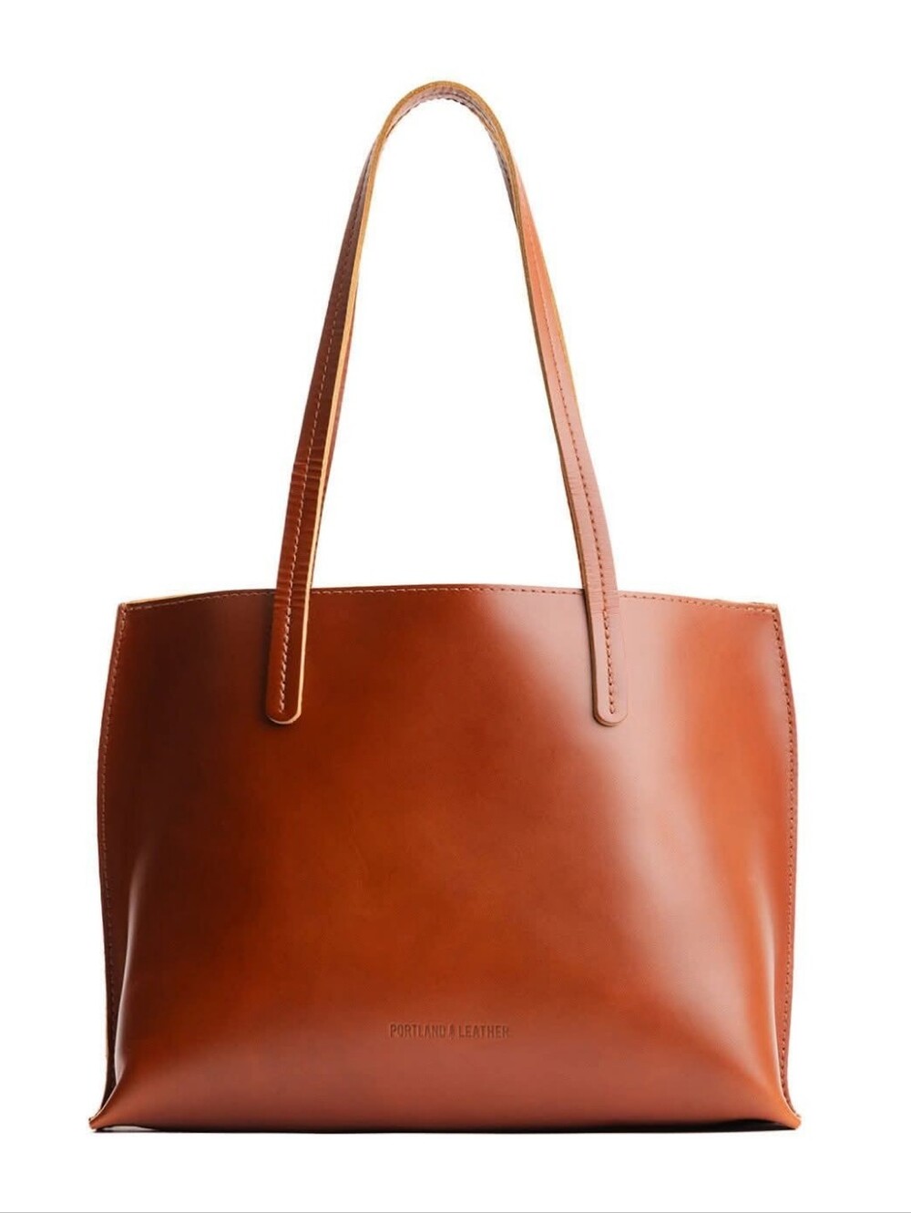Portland Leather Company Large August Tote - Madrone